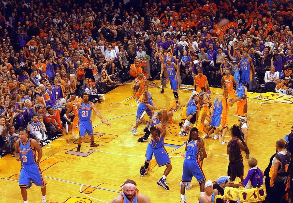 2008年NBA科比对杜兰特巅峰对决：湖雷霆宿命之战纪实(图1)